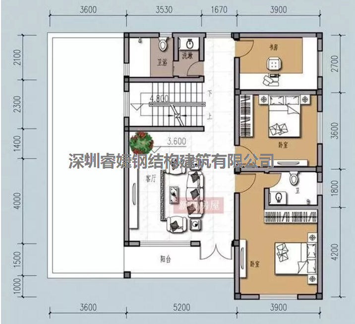 五套鄉(xiāng)間別墅小戶型,2層5臥室?guī)к噹?,超級?jīng)濟實惠(帶設計圖)(圖9) 五套鄉(xiāng)間別墅小戶型,2層5臥室?guī)к噹?,超級?jīng)濟實惠(帶設計圖)(圖9)