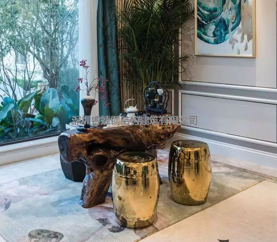 輕鋼別墅裝修:320平現(xiàn)代輕奢別墅,留存童真的回憶(圖4) 輕鋼別墅裝修:320平現(xiàn)代輕奢別墅,留存童真的回憶(圖4)