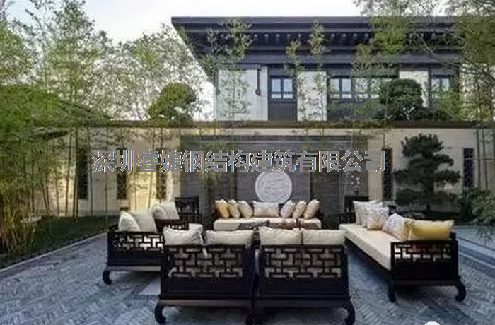 新中式庭院的設(shè)計(jì)太棒了，這就是中國(guó)幾千年文化的力量，越來(lái)越受(圖2)