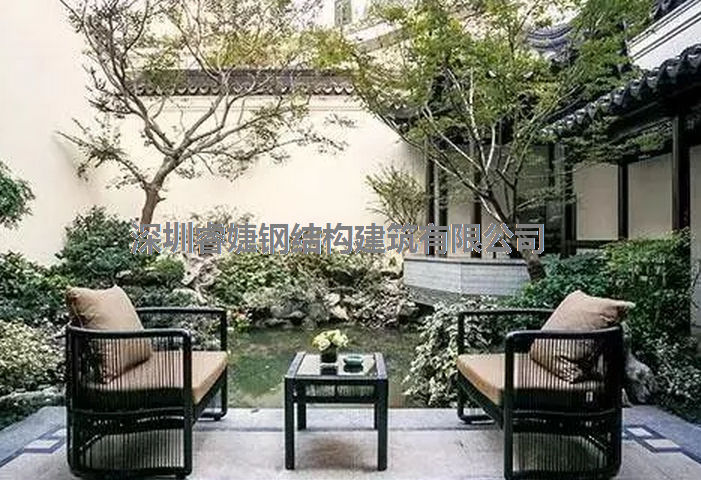 新中式庭院的設(shè)計(jì)太棒了，這就是中國(guó)幾千年文化的力量，越來(lái)越受(圖4)