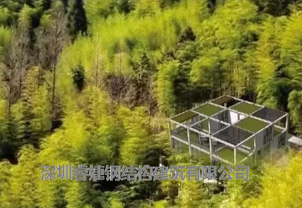 輕鋼別墅走向美觀節(jié)能的裝配式環(huán)保建筑，將是流行趨勢。(圖3)