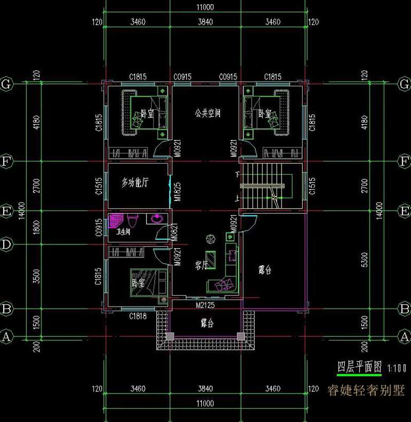 宅基地小，不用怕，四世同堂的戶型來了！(圖7)